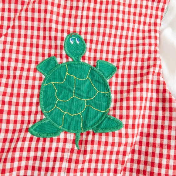 Reversible jumper. Holiday Christmas on one side and a cute turtle on the other - Picture 3 of 3